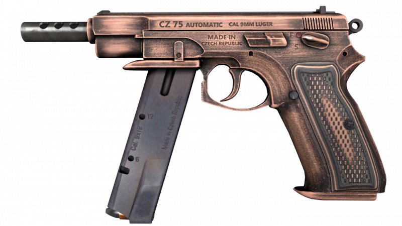 CZ75-Auto Distressed DDPAT