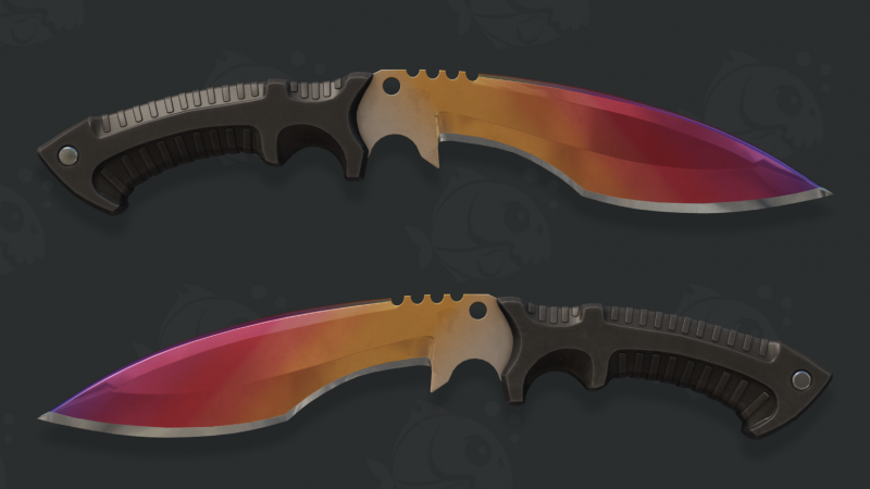 Kukri Knife Fade (Градиент)