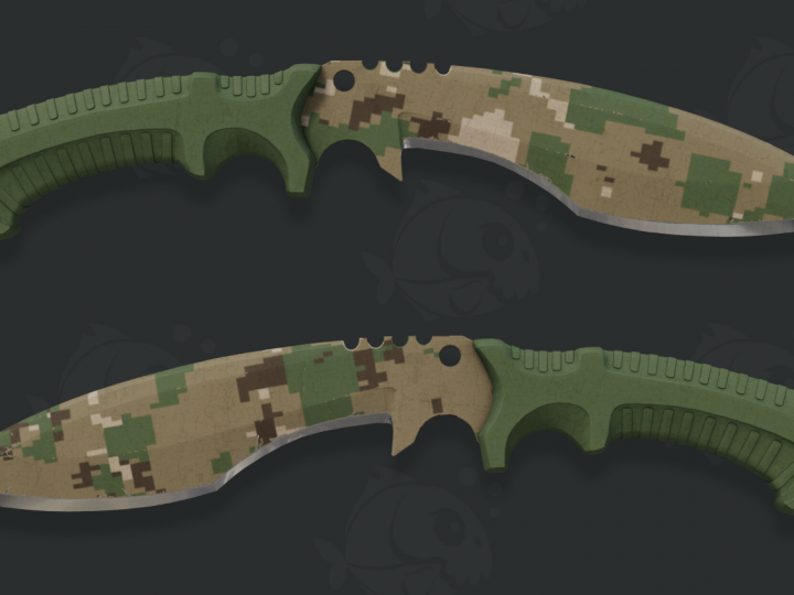 Kukri Knife Forest DDPAT (Лес)