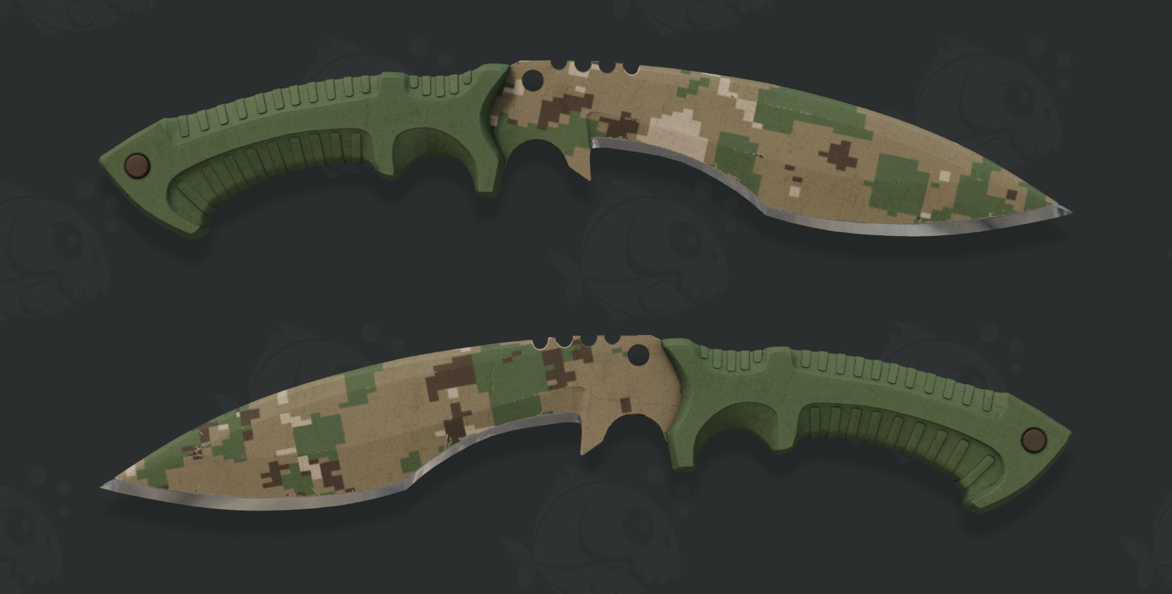 Kukri Knife Forest DDPAT (Лес)