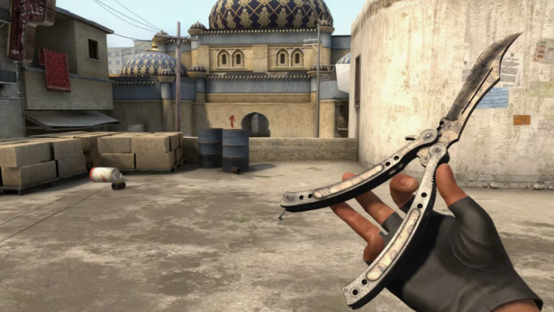 Нож-бабочка | Stained (Потертый)