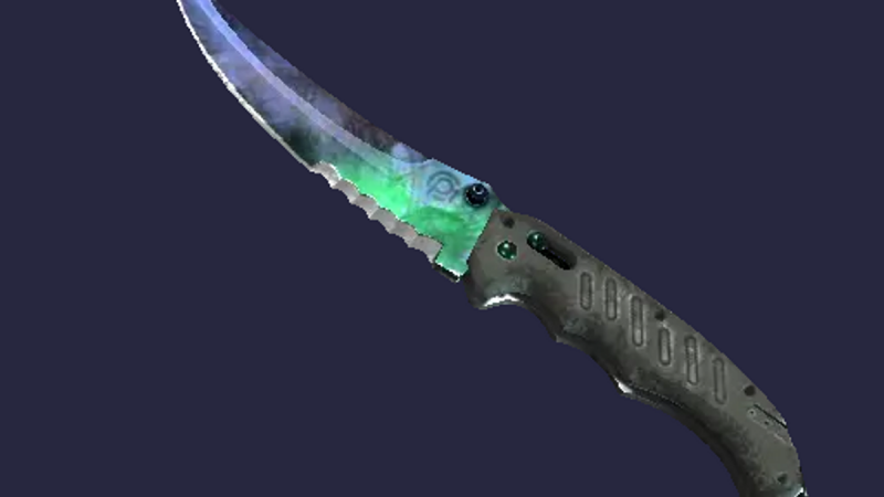 Нож с лезвием крюком Gamma Doppler (Гамма-доплер)