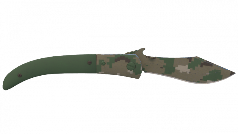 Нож Наваха Forest DDPAT (Лес)