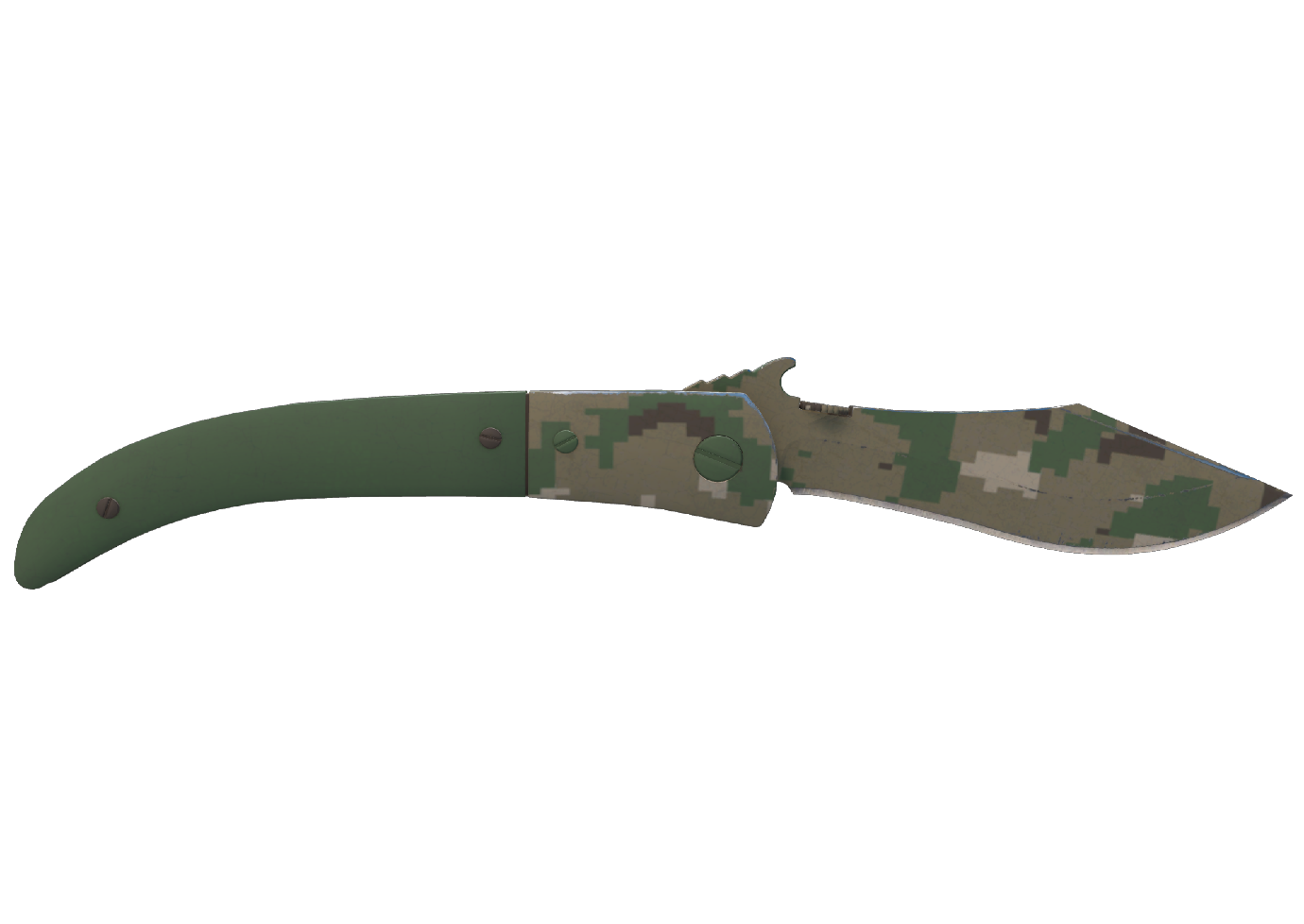 Нож Наваха Forest DDPAT (Лес)