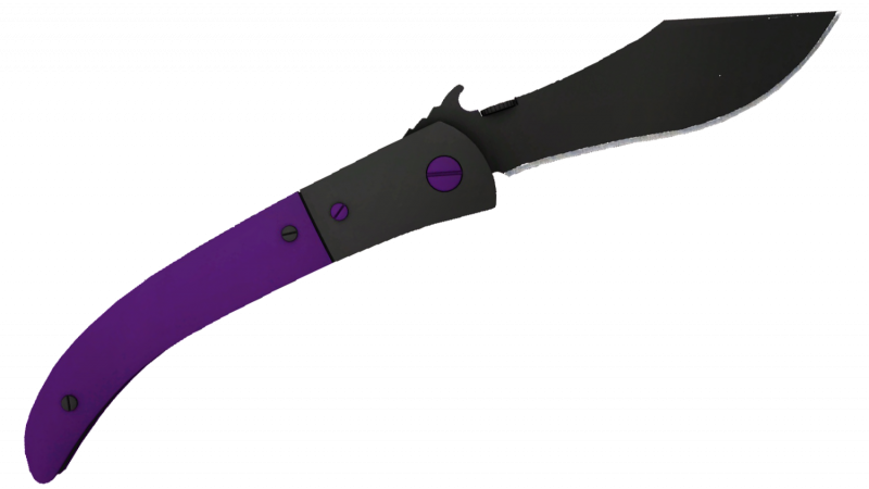 Нож Наваха Ultraviolet (Фиолетовый)