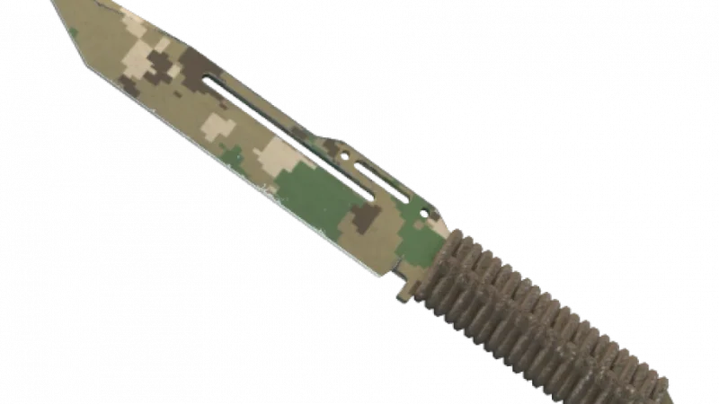 Нож с паракордом Forest DDPAT (Лес)