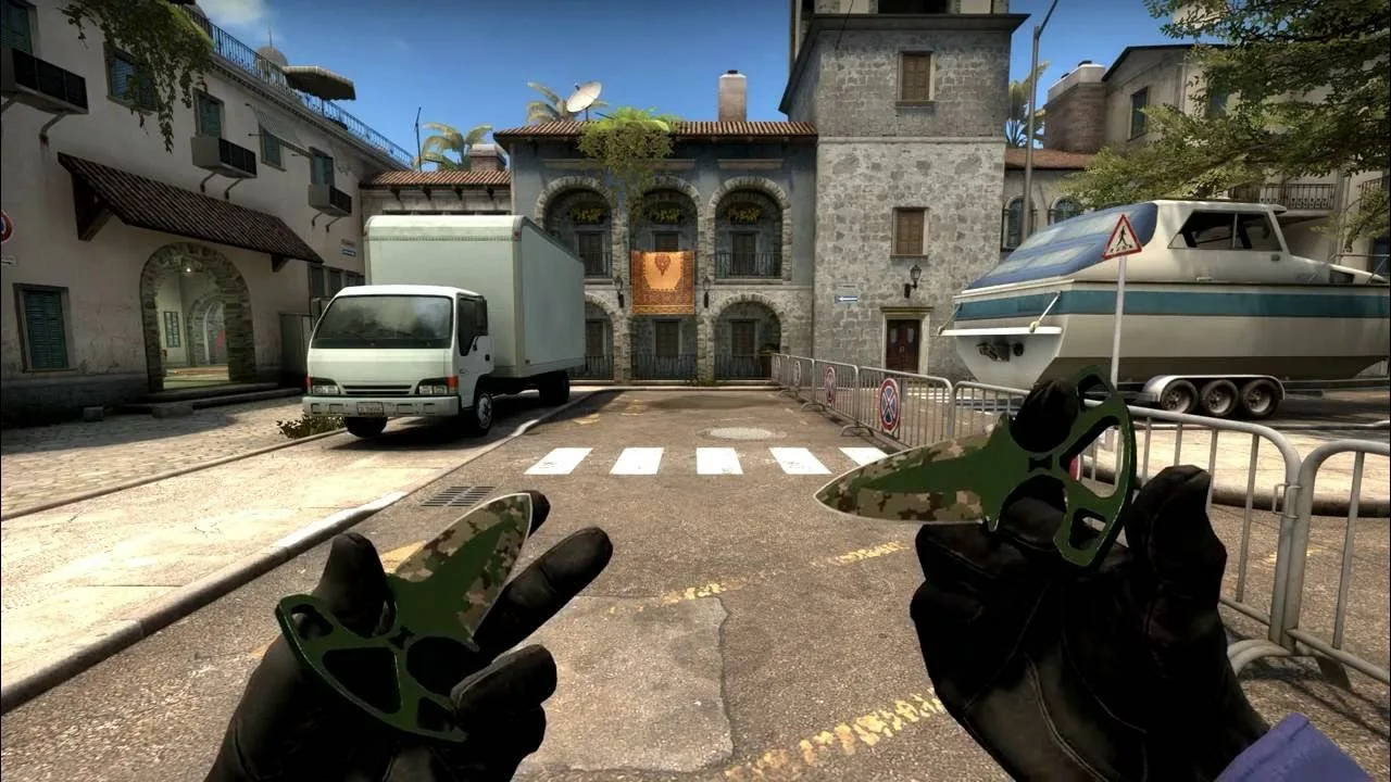 Парные кинжалы Forest DDPAT (Лес)
