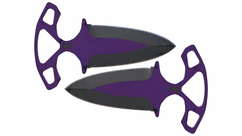 Парные кинжалы Ultraviolet (Фиолетовый)