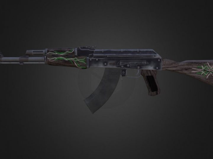 AK-47 Изумрудные завитки