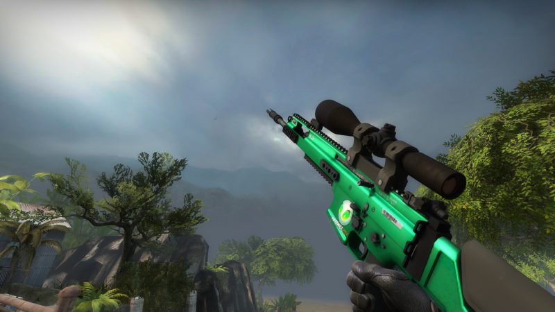 SCAR-20 Emerald