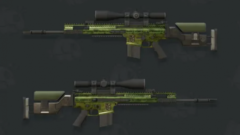 SCAR-20 Green Marine