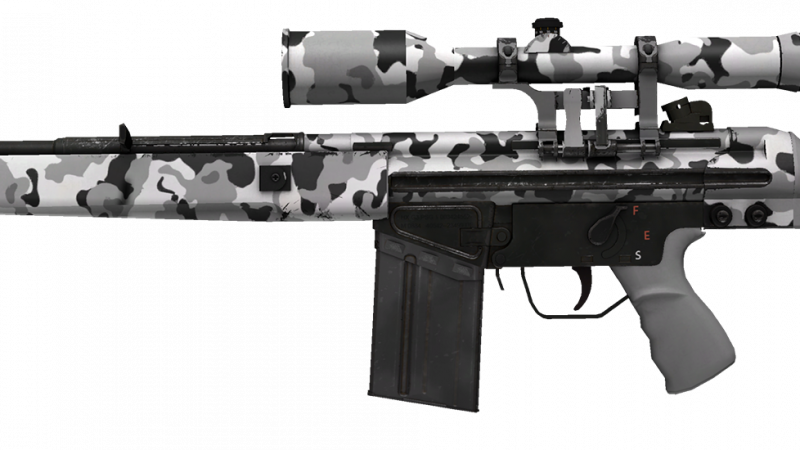 SCAR-20 Полярный камуфляж